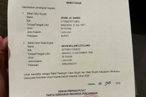 Siap Berlayar, Joune Ganda – Kevin Lotulung Kantongi B1KWK PDIP