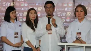 Denni Kalangi Nyaris Teteskan Air Mata Saat Konferensi Pers