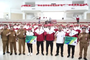 Kontingen PON XXI Sulawesi Utara Dilindungi BPJAMSOSTEK