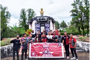 Rayakan HUT ke-79 Republik Indonesia, Ikatan Motor Honda Sulut (IMHS) Gelar Convoy Merdeka