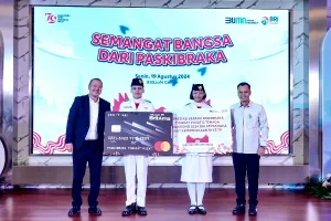 Peringati HUT ke-79 RI, BRI Kembali Berikan Beasiswa Bagi Paskibraka Nasional