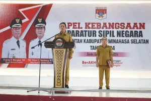 Jelang Pesta Demokrasi, Bupati Franky Wongkar Sampaikan Pesan Ini untuk ASN