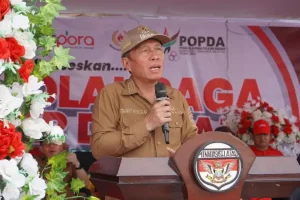 Bupati Franky Wongkar Buka Popda Minsel: Salurkan Bakat Berolahraga