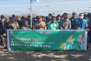 Kepala KUPP Kelas II Amurang Pimpin Penanaman 1000 Bibit Mangrove
