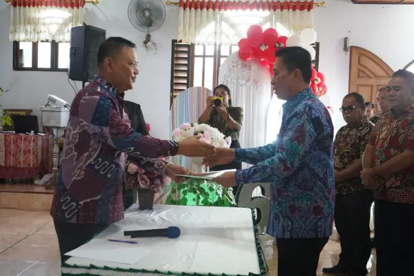Bupati Franky Wongkar Dilantik Sebagai Ketua Panitia Sidang Tahunan KGPM Tahun 2025