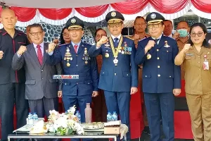 Joune Ganda Pimpin Upacara Harhubnas: Satu Dekade Menghubungkan Indonesia
