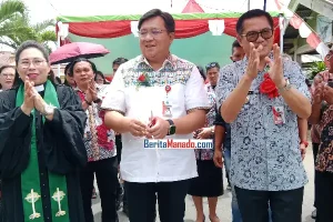 Satu Lagi Lokasi Eksotik Minut, Joune Ganda Resmikan Ekowisata Mangrove Park dan Jembatan 3D Desa Wori