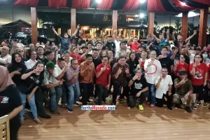 Joune Ganda Kukuhkan Relawan JGKWL: Semuanya Orang-orang Hebat