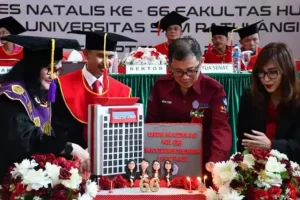 Dies Natalis ke-66 Fakultas Hukum Unsrat Manado, Momen Refleksi Tatap Masa Depan