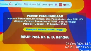 Pelayanan PDP HIV RSUP Kandou Manado Diapresiasi, Dirut Ivonne Rotty: Hasil Dedikasi Seluruh Staf
