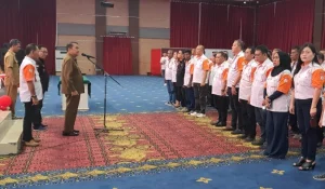 Sekda Micler Lakat Lantik Pengurus ORARI Lokal Manado Periode 2024-2027