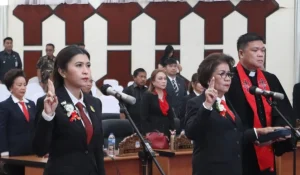 Dua Pimpinan DPRD Manado Periode 2024-2029, Aaltje Dondokambey dan Mona Kloer Sah Dilantik