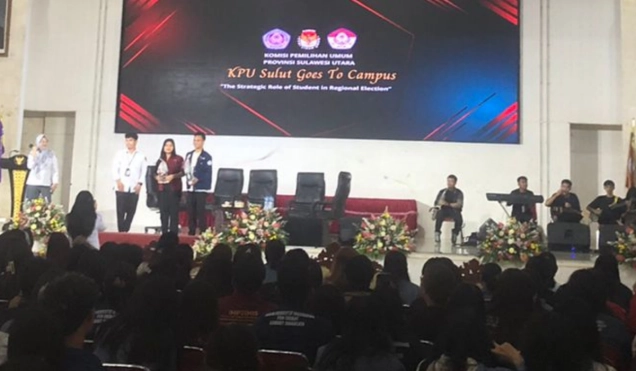 KPU Sulut Roadshow Ke Unsrat! Rektor Berty Sompie: Wujudkan Pilkada Ramah Lingkungan