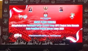 Buka Rapat Pleno Rekapitulasi dan Penetapan DPT Tingkat Kota Manado, Ramly Pateda Sebut Hal ini 