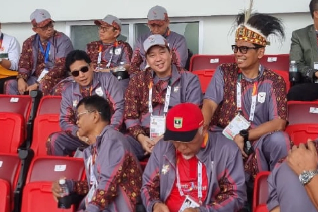 Hadiri Pembukaan PON 2024 di Aceh, Steven Kandouw Bakar Semangat Para Atlet Sulut