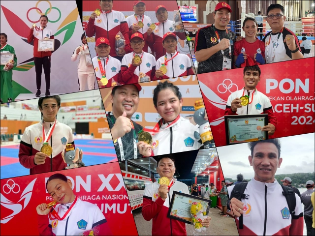 PON XXI Selesai, Kontingen 'Sulut Hebat' Bawa Pulang 42 Medali dari Aceh dan Medan