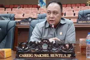 Careig Runtu Sebut Billy Lombok Yudhoyono Pada Rapat Paripurna DPRD Sulut