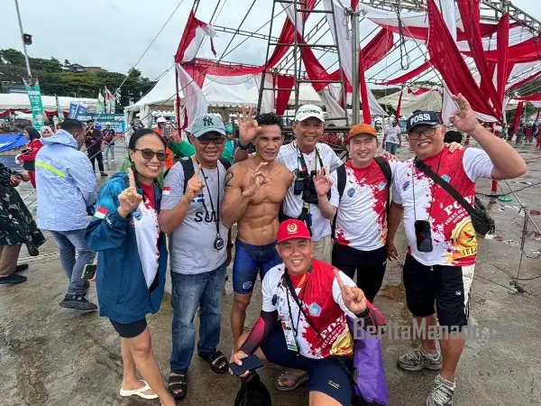 Atlet Renang Binaan POSSI Sulut Tampil Spektakuler, Rebut Emas dan Perunggu di PON