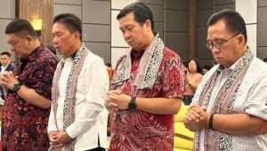 Robby Dondokambey Terima Doa Pengutusan Gembala KGPM