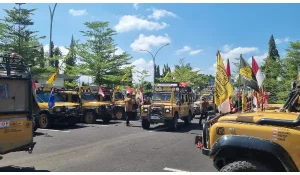 Setelah 36 Tahun, Napak Tilas Jalur Tribute to Camel Singgah Kembali di Bandara Internasional Sam Ratulangi