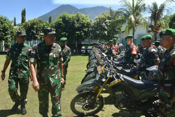 Danrem 131/Santiago Pimpin Apel Gelar Pasukan  Pengamanan Pilkada di 2 Wilayah