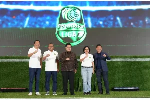 Pegadaian Kembali Jadi Sponsor Resmi Liga 2, Erick Thohir Dukung Sepakbola Bersih dan Solid
