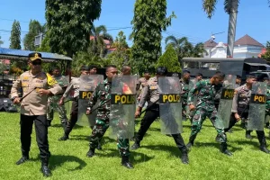 Kapolres Minsel: TNI-Polri Kompak Amankan Pilkada Serentak 2024