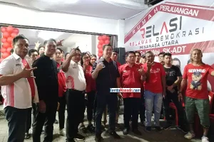 Steven Kandouw Resmikan Rumah Perjuangan Pemenangan SKADT dan JGKWL, Titip Pesan Ini