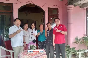 Joune Ganda Disambut Warga di Desa Bulo, Bertemu dengan Sosok Berpengaruh Ini