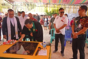 Reza Dotulong ke Likupang Barat, Pantau Fasilitas Pendidikan dan Kesehatan
