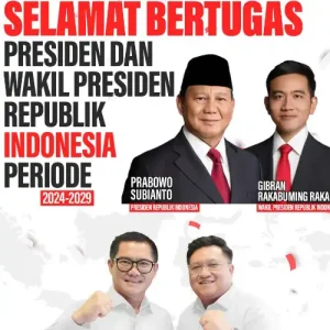 Joune Ganda: Selamat Bertugas Pak Prabowo dan Pak Gibran, Presiden dan Wapres Indonesia