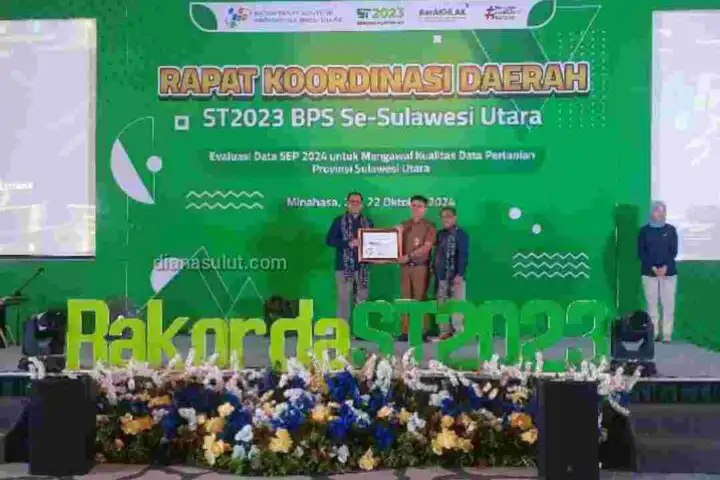 Prestasi Lagi untuk Pemkab Minut, Kali Ini dari BPS