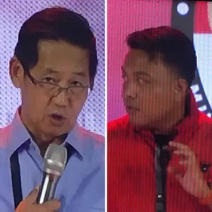 Bahas Solusi Pemberdayaan Masyarakat, Dua Calon Wali Kota Bitung Adu Gagasan di Debat Perdana