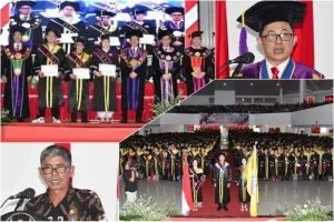 Wisuda Unsrat Manado, Rektor Berty Sompie Tekankan Soal Jadi Contoh dan Inspirasi