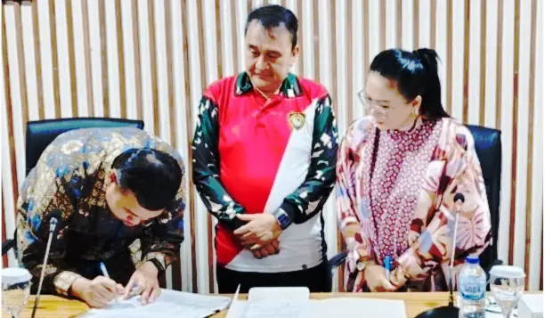 Pemkot Manado Tandatangani Perjanjian Sewa Dengan PT Telekomunikasi Indonesia International