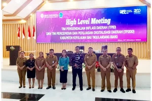 Alokasikan 20 persen Dana Desa untuk Pengendalian Inflasi, Upaya Sitaro Diapresiasi Bank Indonesia