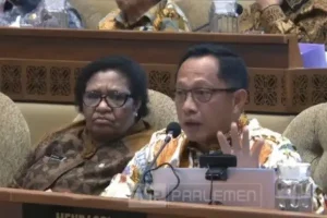 Rapat Komisi XIII DPR, Menteri Tito Karnavian Pertimbangkan Omnibus Law Undang-undang Kepemiluan