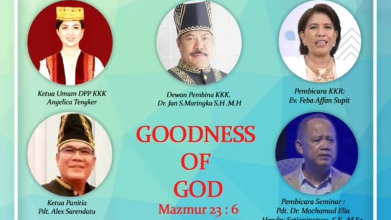 DPP Kerukunan Keluarga Kawanua Bakal Gelar KKR “Goodness of God”