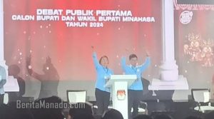 Debat Publik Pertama, Pariwisata Jadi Prioritas Youla Lariwa-Denni Kalangi