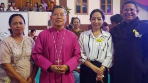 Susi Sigar Membaur dengan Umat Katolik Rambunan