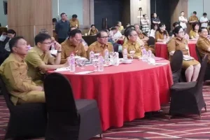 Bupati Minsel Franky Wongkar Hadiri Rakorev RKPD Kabupaten/Kota se-Provinsi Sulawesi Utara