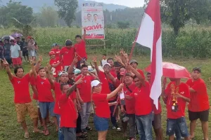 Pacuan Roda Sapi Tradisional Sukses, Putri Perjuangan Maumbi Perkasa di Final 200 Meter