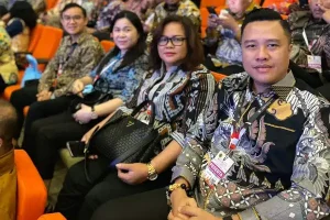 Rocky Ambar di Rakornas Sentul, Dibuka Presiden