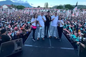 Kampanye Akbar Wenny Lumentut – Michael Mait Sukses, Masyarakat Tomohon Ingin Pemimpin Baru
