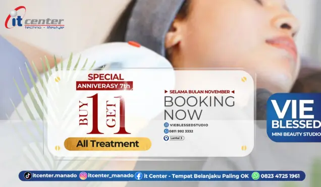 Vie Blessed Beauty Studio Rayakan Ulang Tahun ke-7 dengan Promo Spesial!