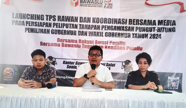 Bawaslu Sulut Komitmen Jaga Integritas Pemilu 