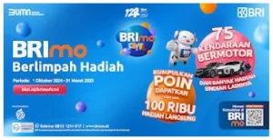 Hadir Dengan 100,000+ Hadiah Langsung Hingga BMW 520i M Sport, BRImo FSTVL Ajak Nasabah Rajin Transaksi dan Menabung