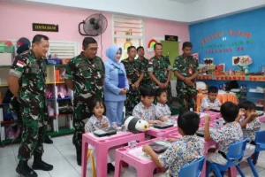 Lanud Sam Ratulangi Uji Coba Makan Bergizi Gratis di TK Angkasa Lanud Sam Ratulangi