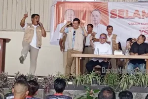 Joget Ala Yulius Selvanus: Nomor 1 Gubernur Sulut, Nomor 2 Wali Kota Tomohon Torang Gas!