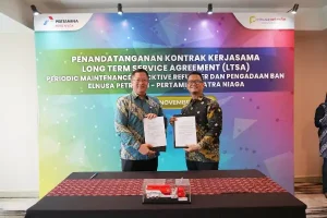 Pertamina Patra Niaga Sulawesi Perkuat Operational Excellence di Sektor Aviasi Lewat Penandatanganan LTSA